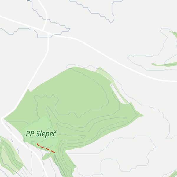 Map of Slepeč [Benátky nad Jizerou-Obodř]