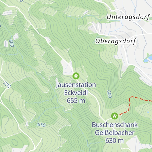 Map of Jausenstation Eckveidl