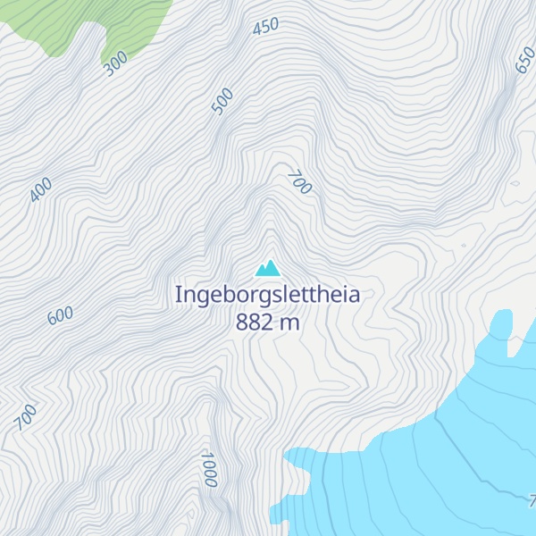Map of Ingeborgslettheia