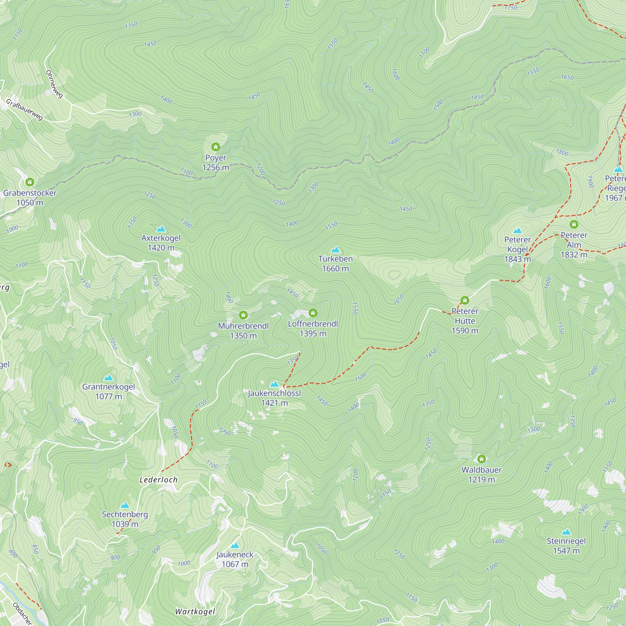 Loffnerbrendl map