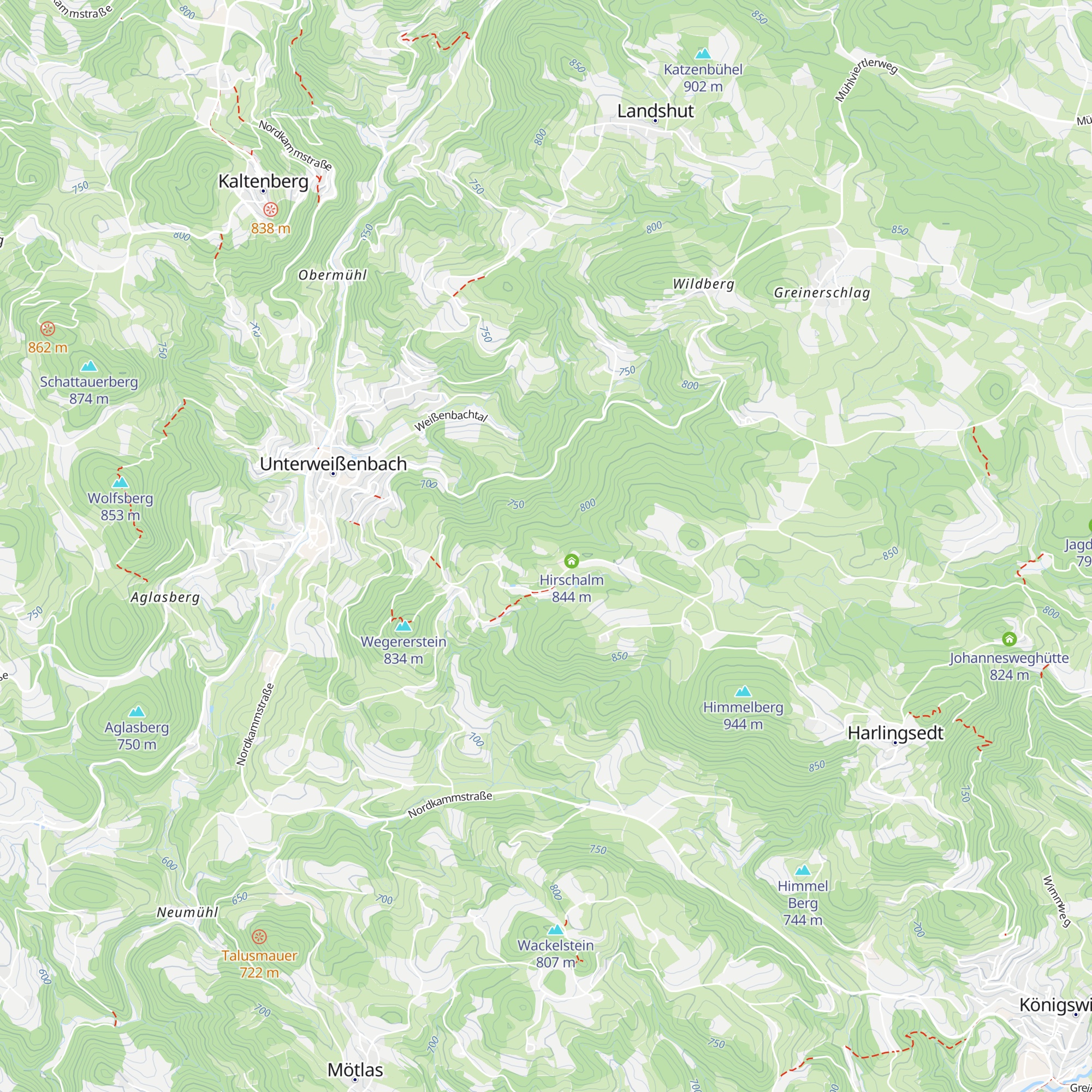 Lappenhütte map