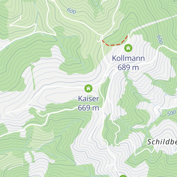 Map of Kaiser
