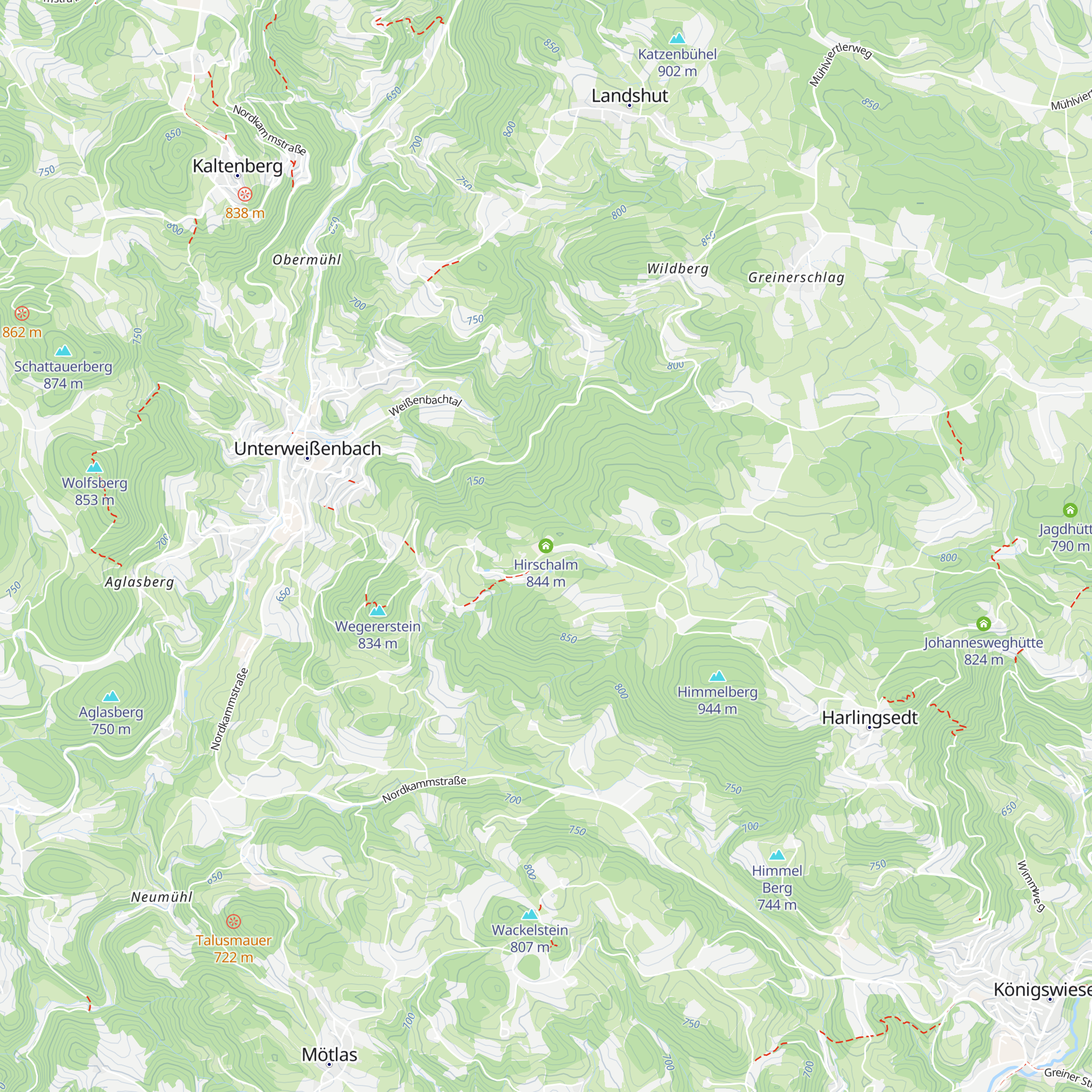 Hirschalm map