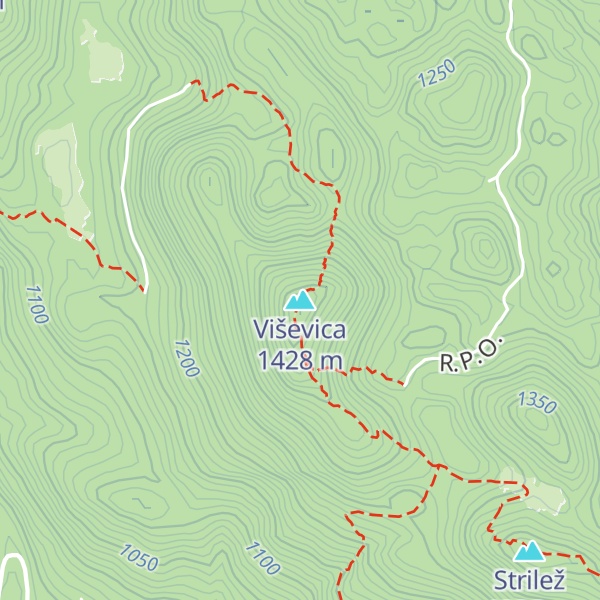 Map of Viševica