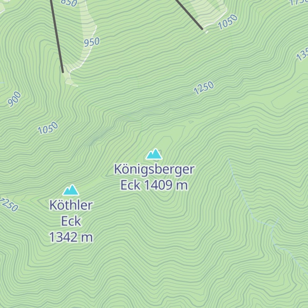 Map of Königsberger Eck
