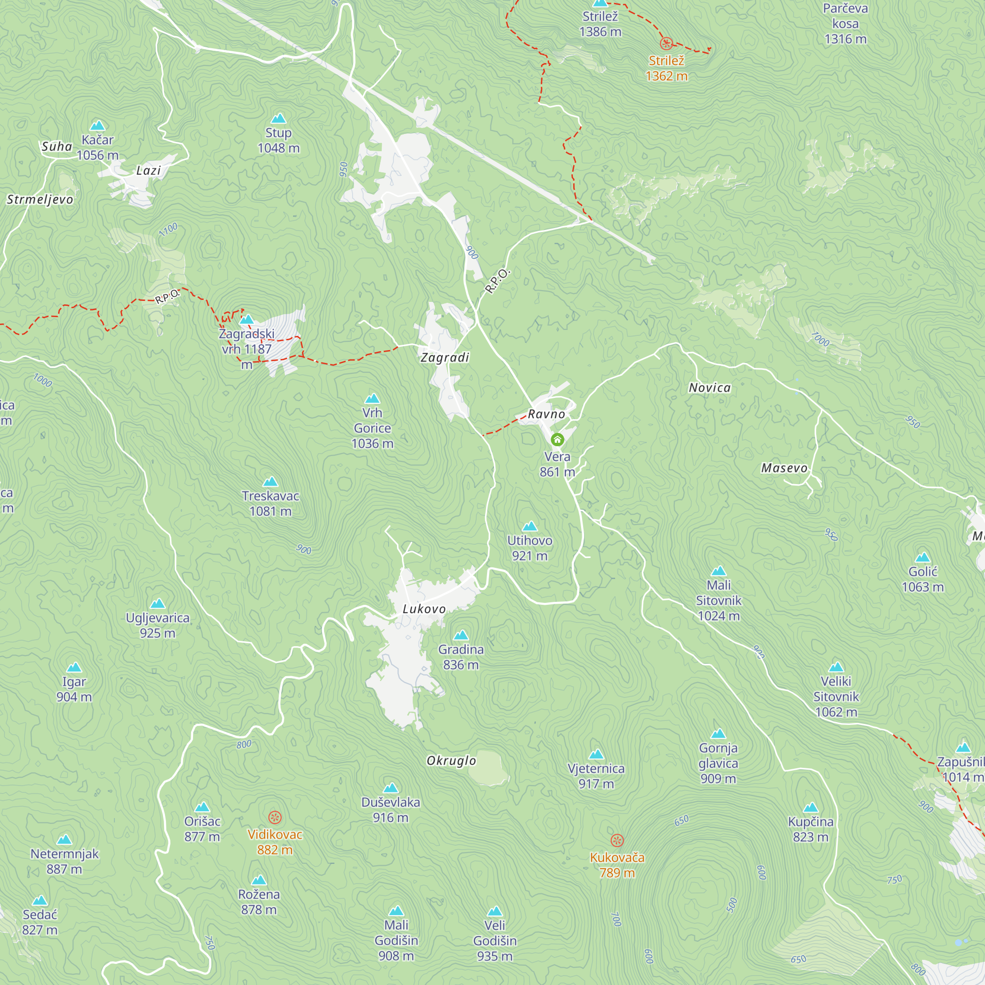 Vepar map