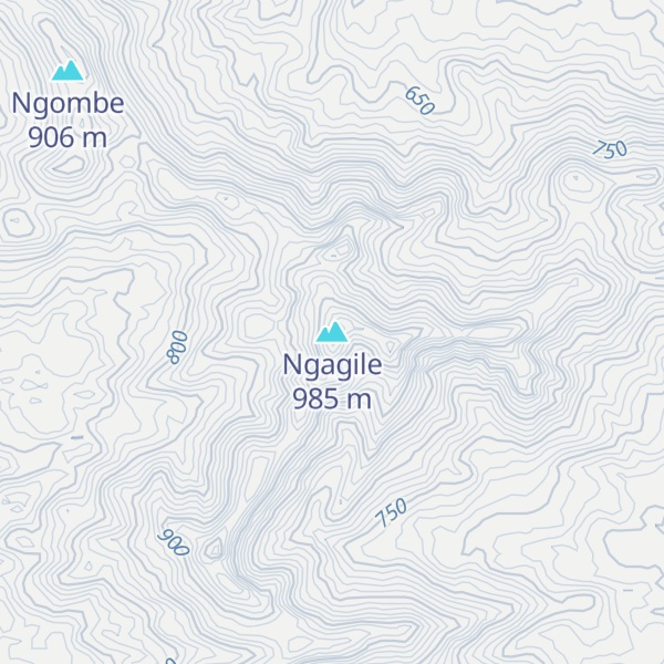 Map of Ngagile