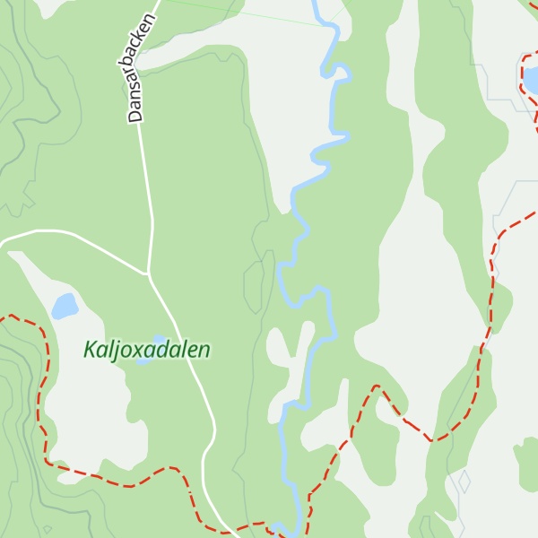 Map of Eskils koja