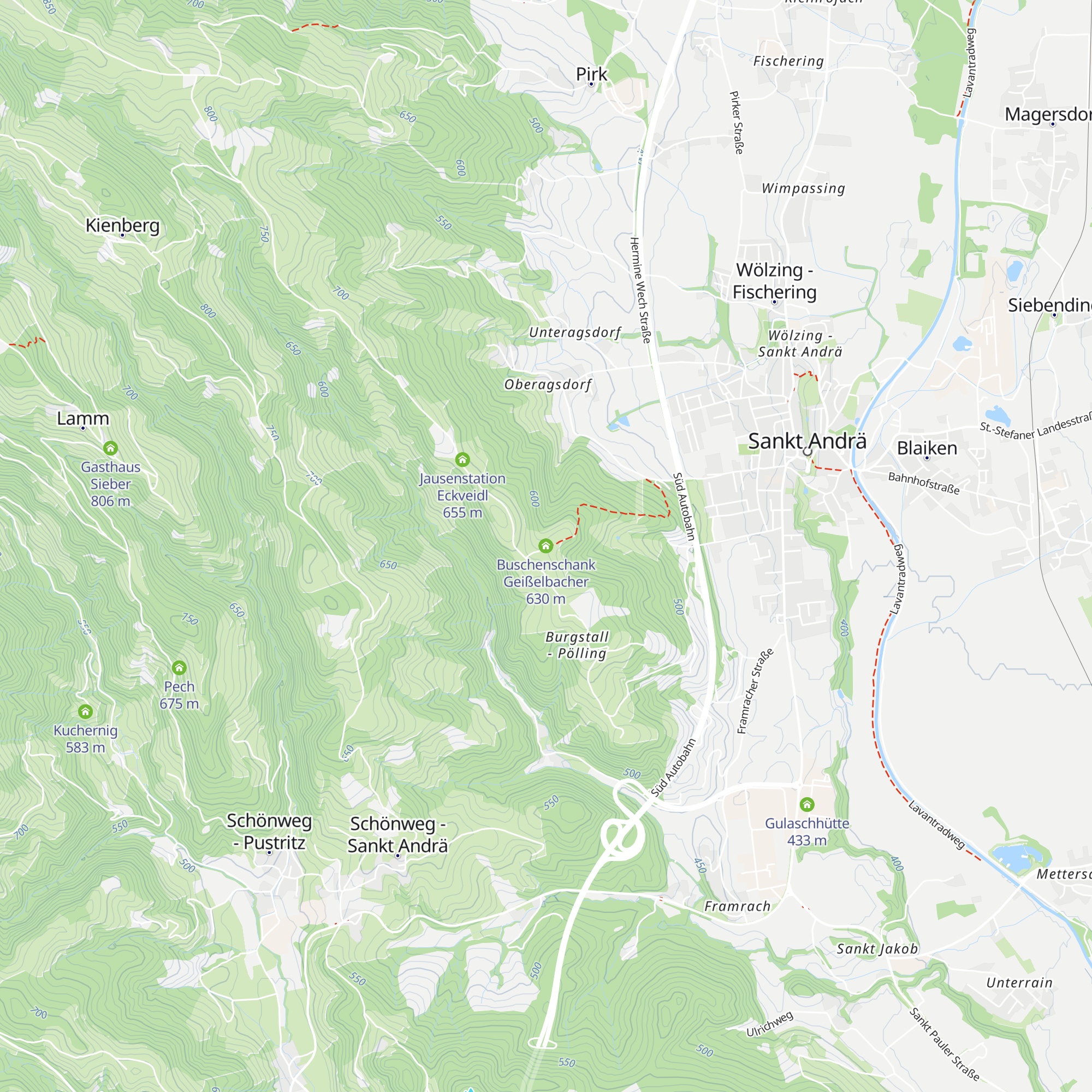 Buschenschank Geißelbacher map
