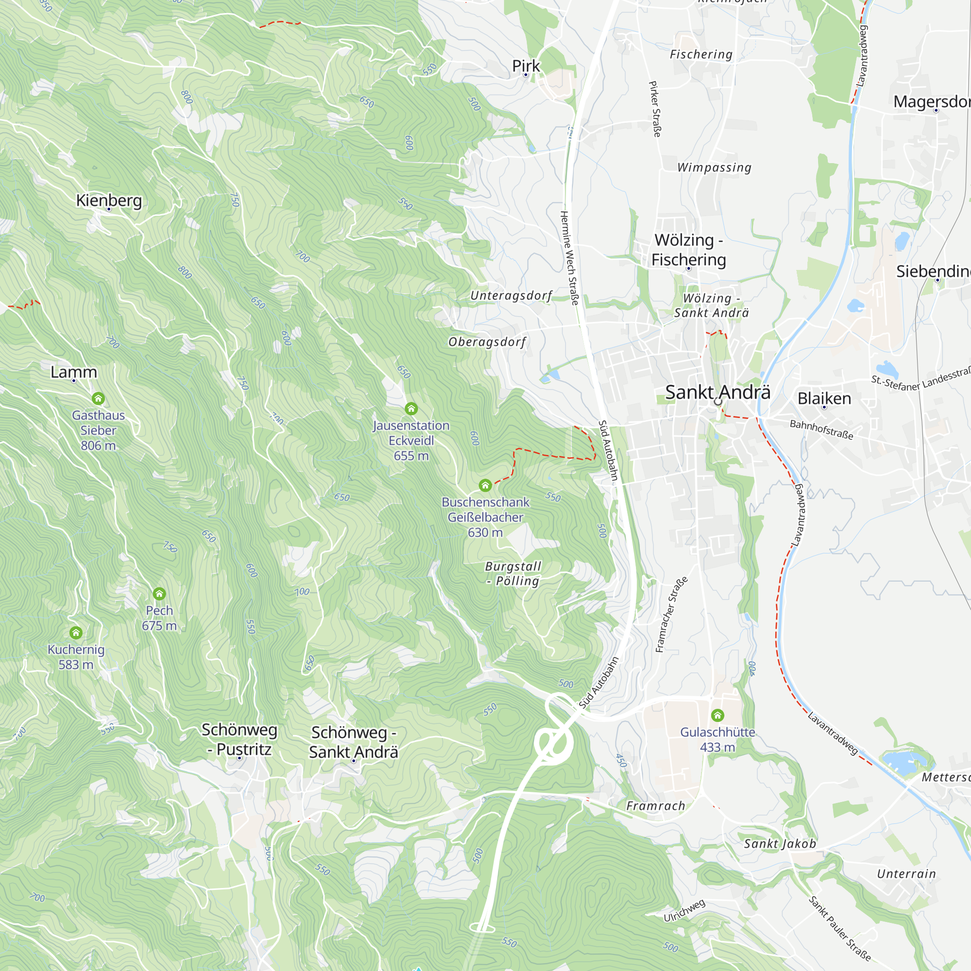 Buschenschank Geißelbacher map