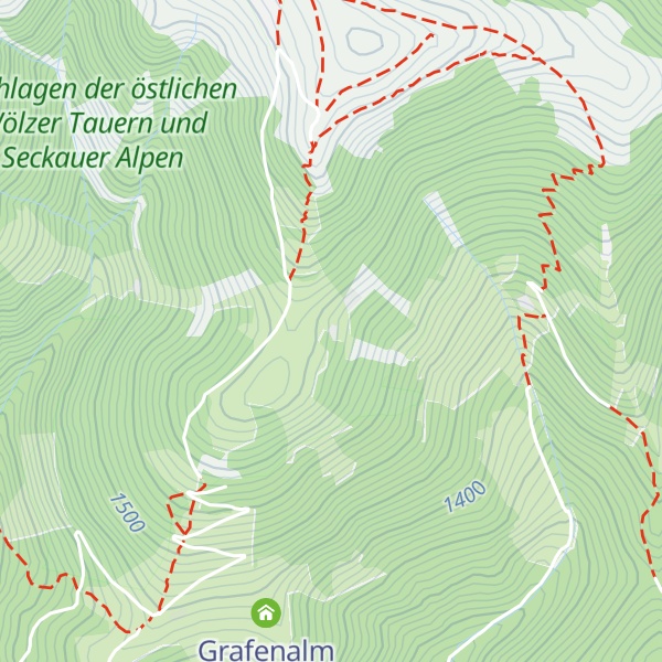 Map of Siebenherzeralm