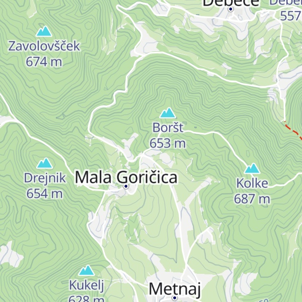 Map of Lovska družina Ivančna Gorica