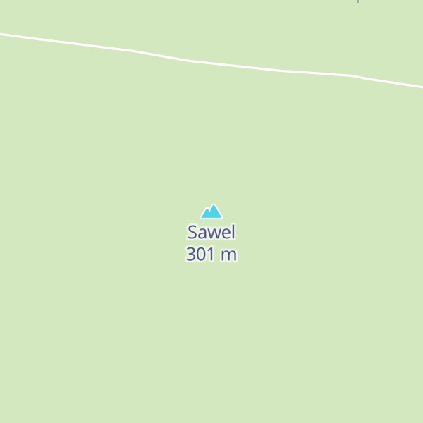 Map of Sawel
