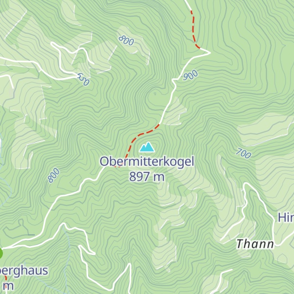 Map of Obermitterkogel