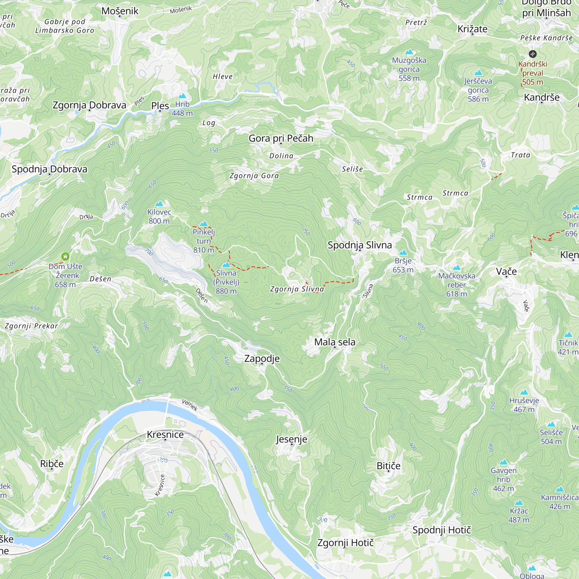 RK Moravče, S50G map