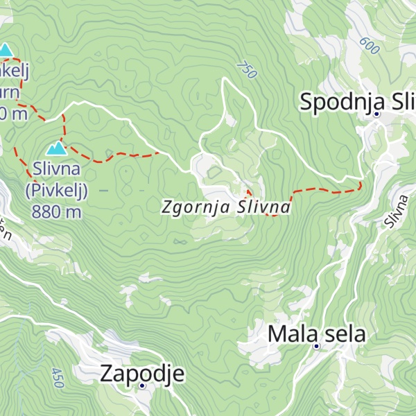Map of RK Moravče, S50G