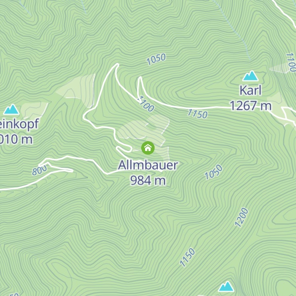 Map of Allmbauer