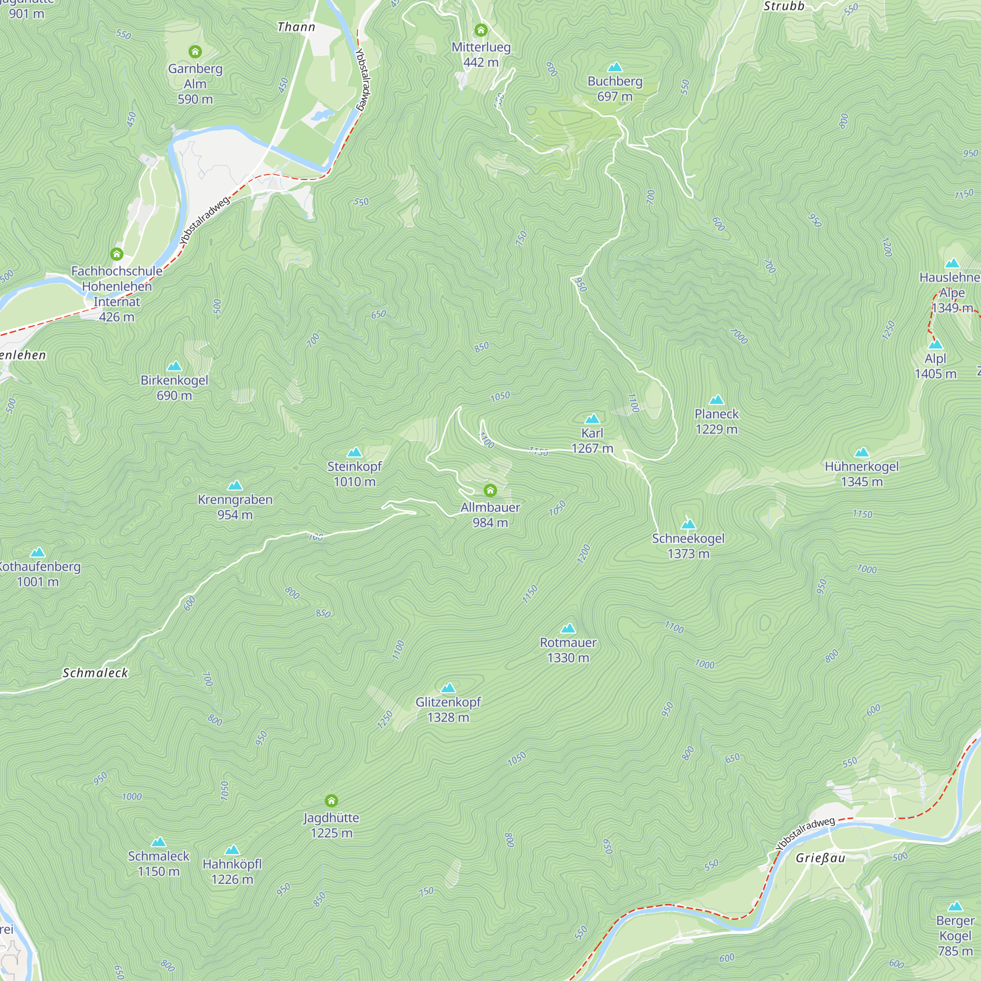 Allmbauer map