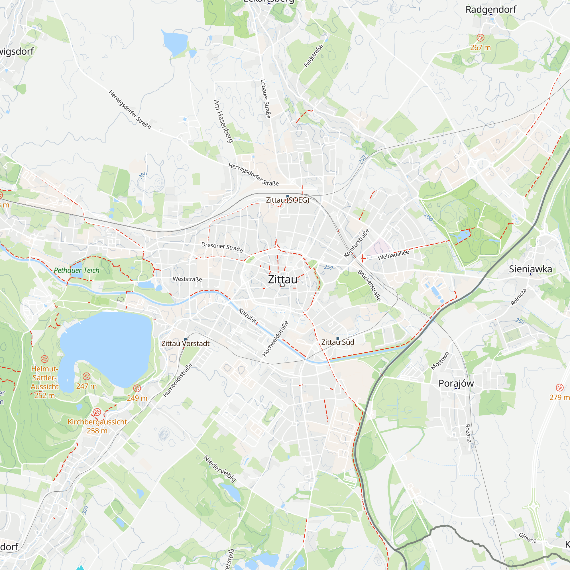 Tourismuszentrum Naturpark Zittauer Gebirge GmbH map