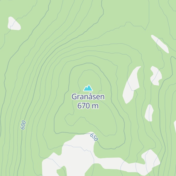 Map of Granåsen