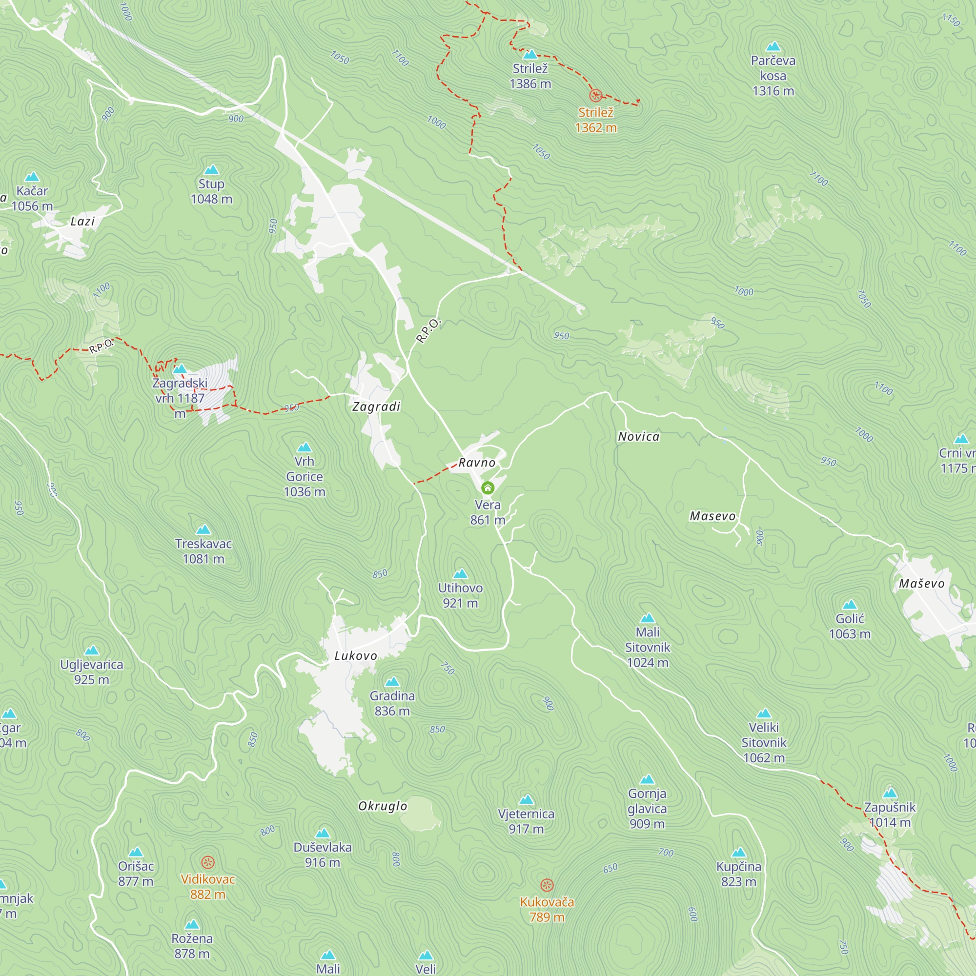 Vera map