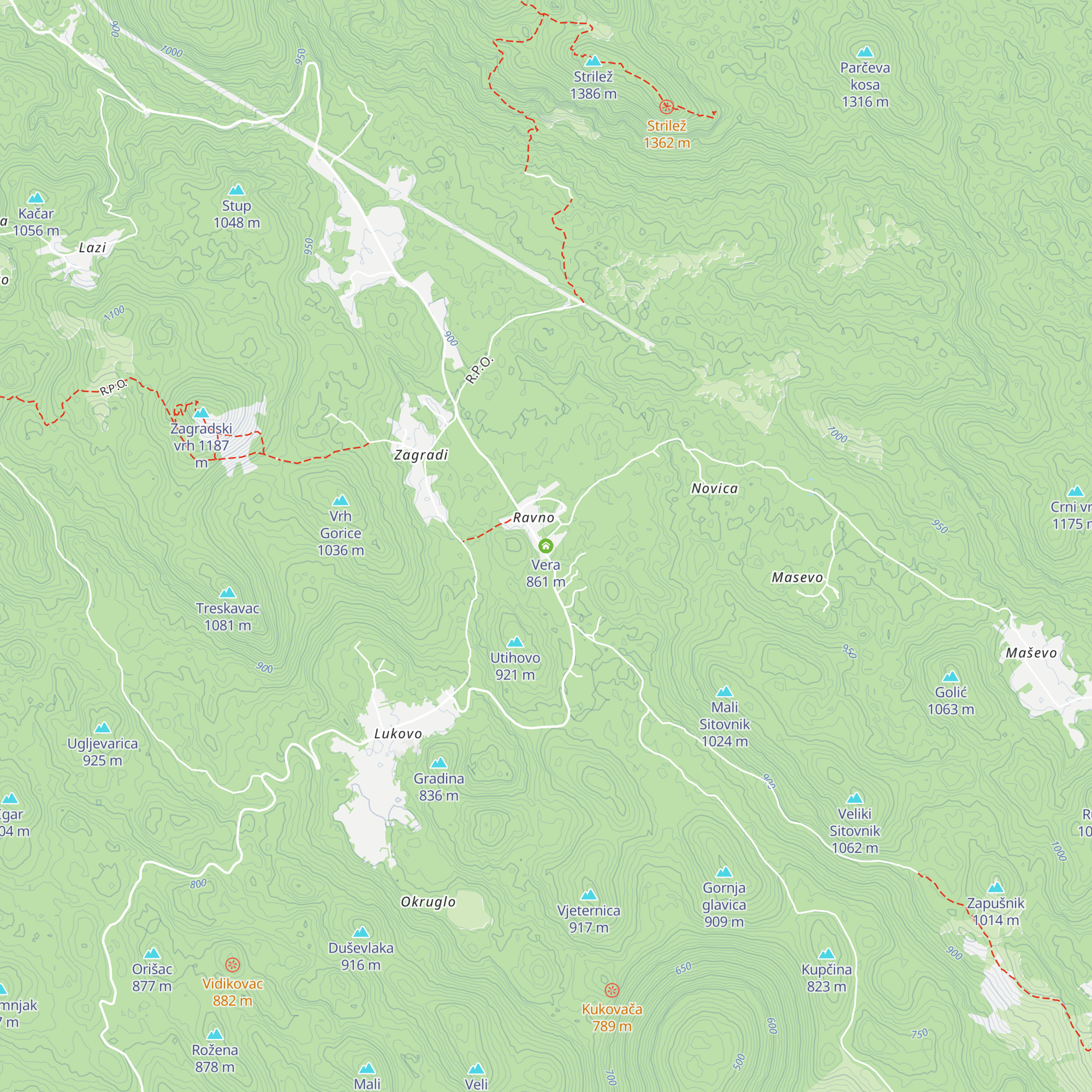 Vera map