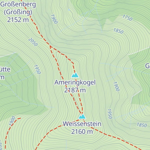 Map of Ameringkogel