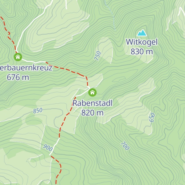 Map of Rabenstadl