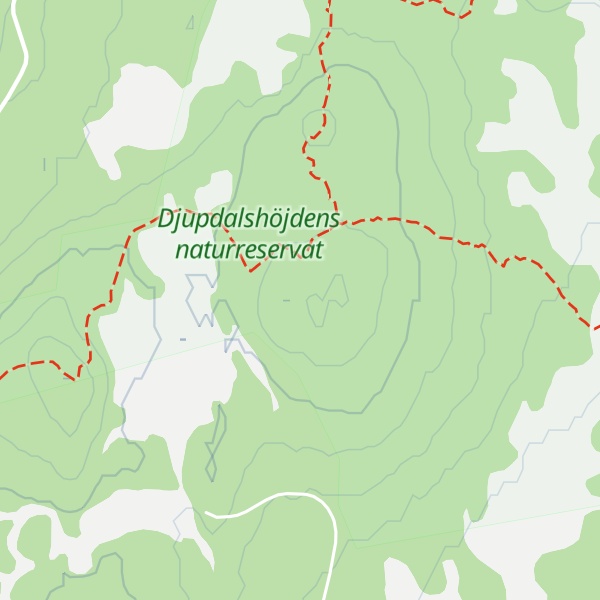 Map of Hallmarkshöjden
