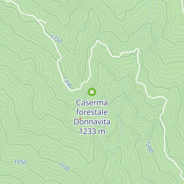 Map of Caserma forestale Donnavita