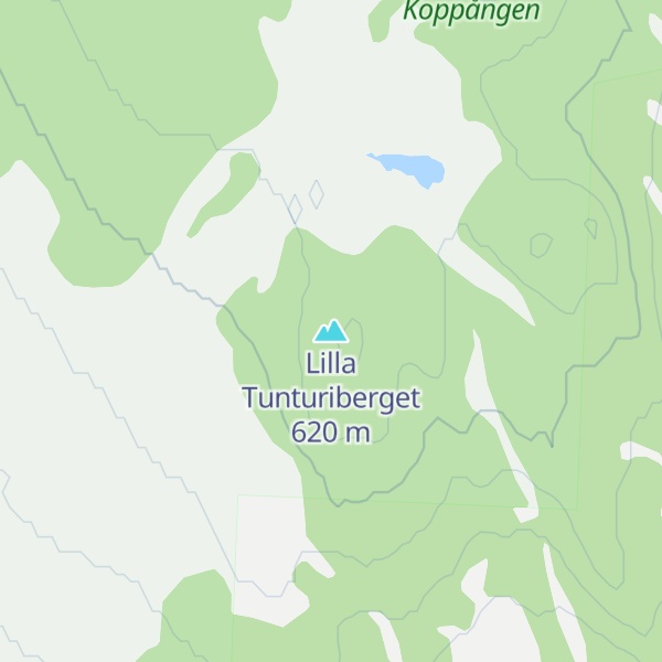 Map of Lilla Tunturiberget