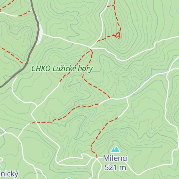 Map of Žlutá stěna