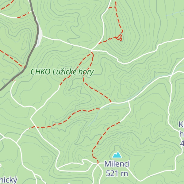 Map of Cukrová homole