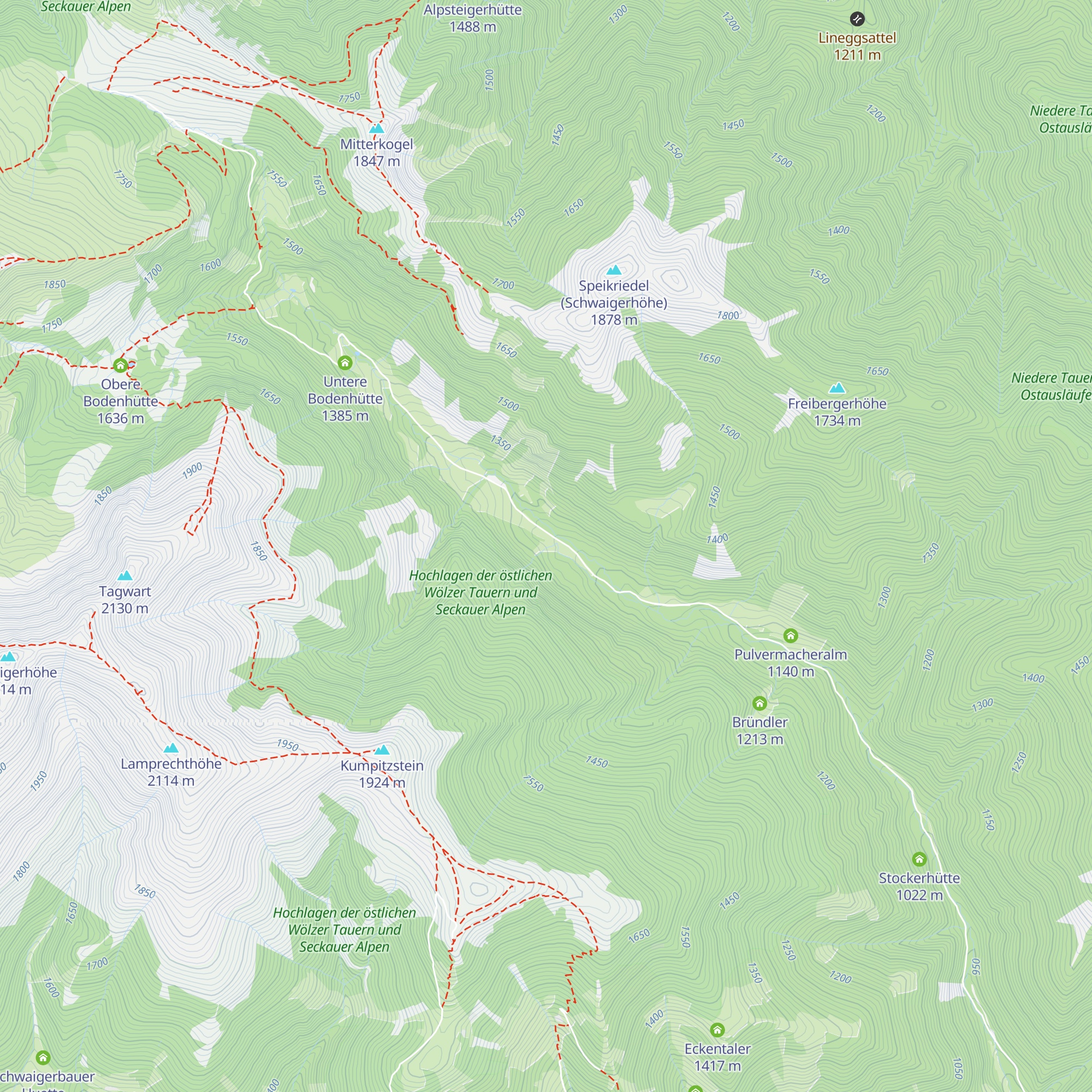 Rüfhütte map