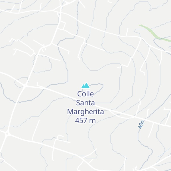 Map of Colle Santa Margherita