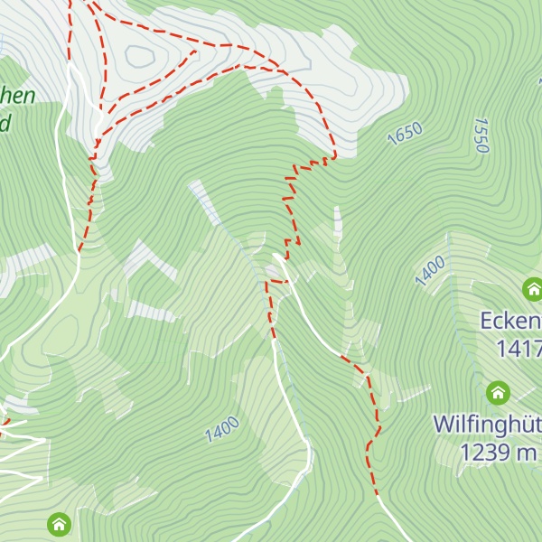 Map of Ramplerhütte