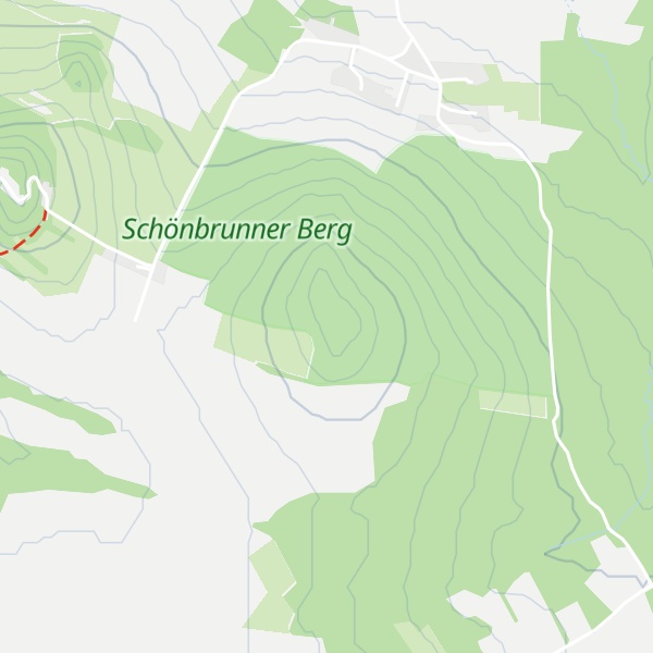 Map of Schönbrunner Berg