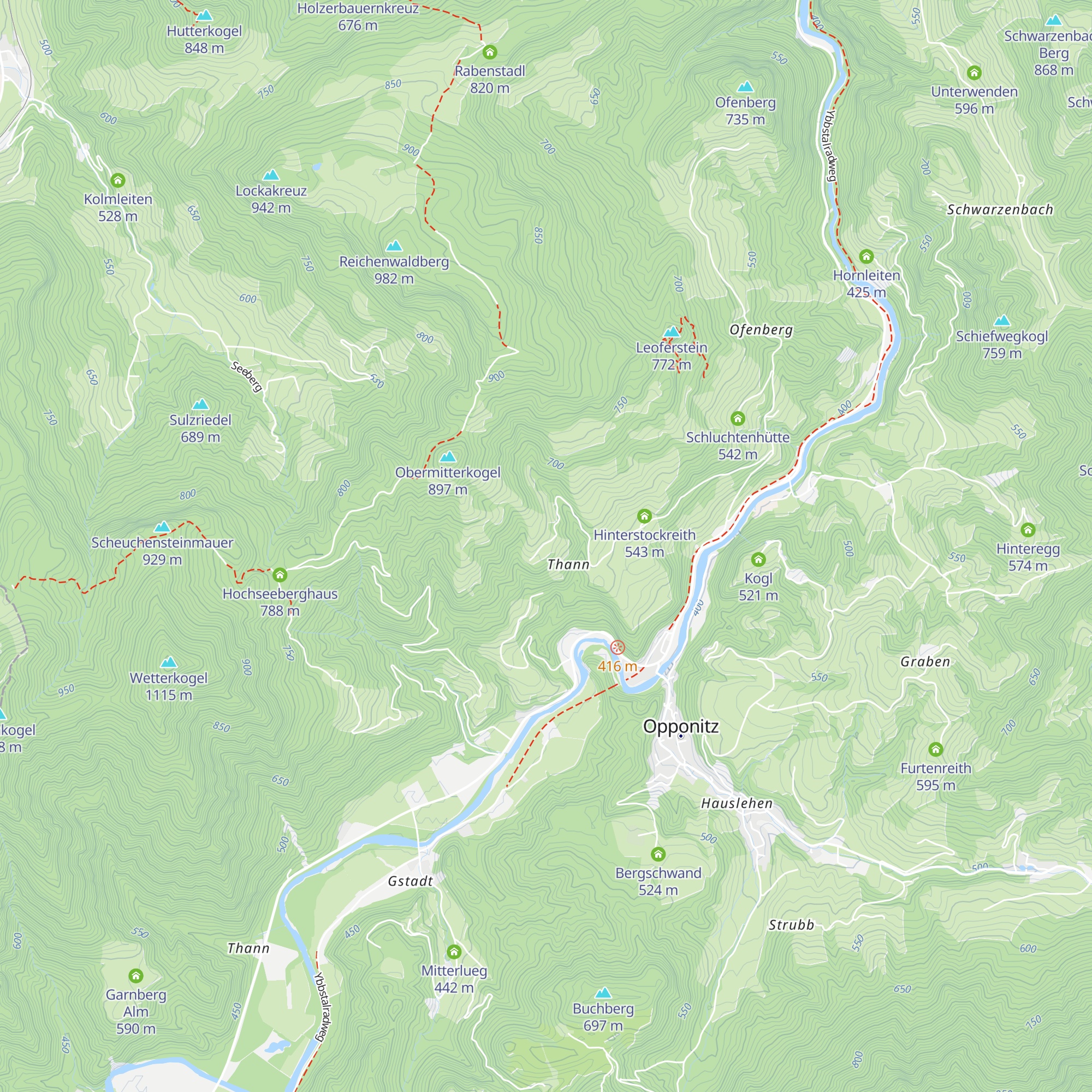 Oberstockreith map
