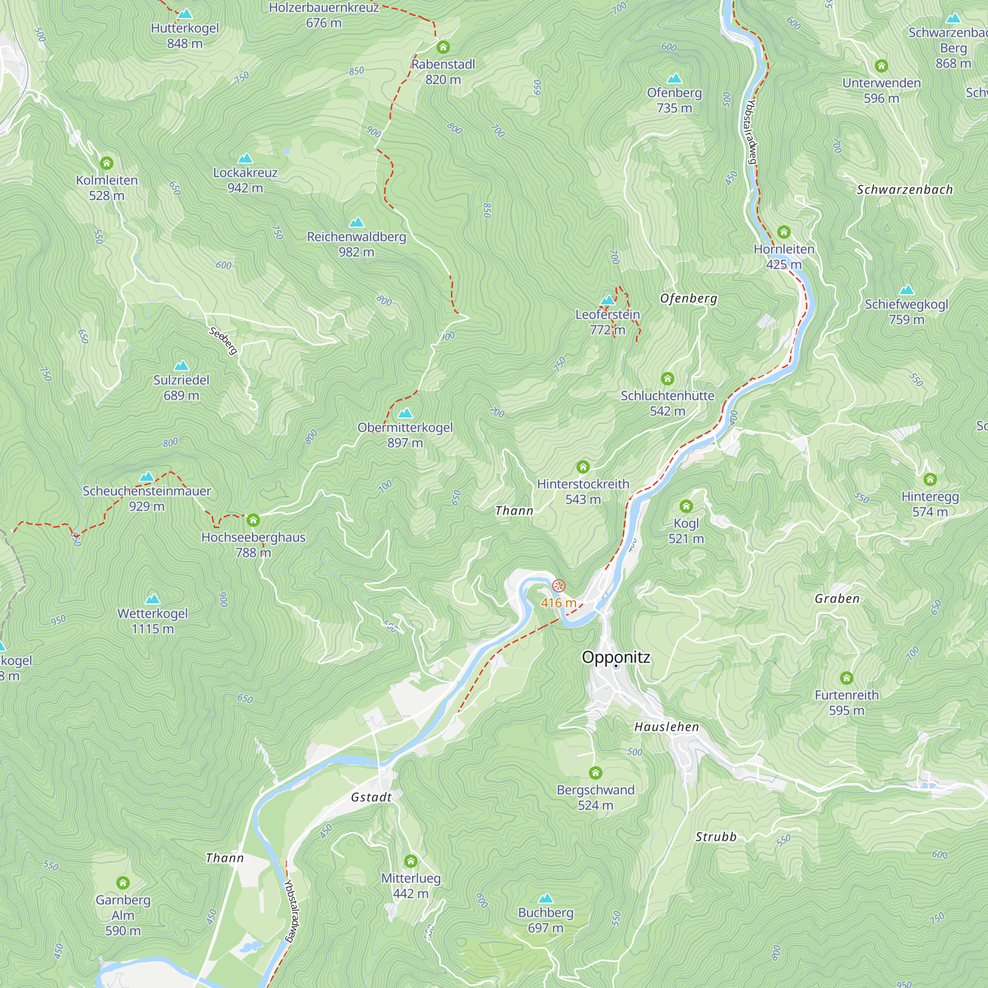 Oberstockreith map