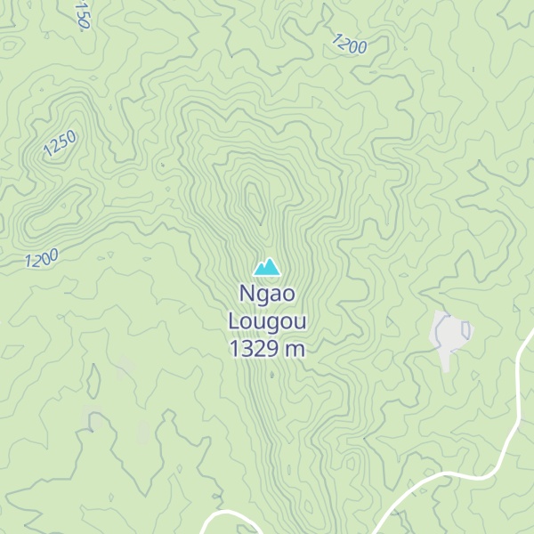 Map of Ngao Lougou