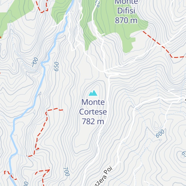 Map of Monte Cortese