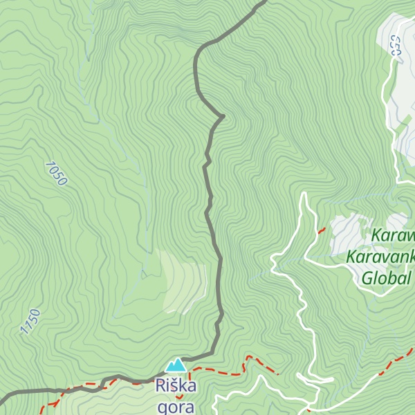Map of Gornja