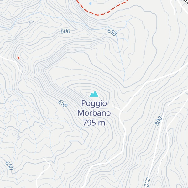 Map of Poggio Morbano