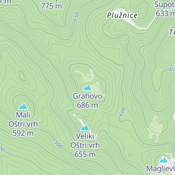 Map of Grahovo