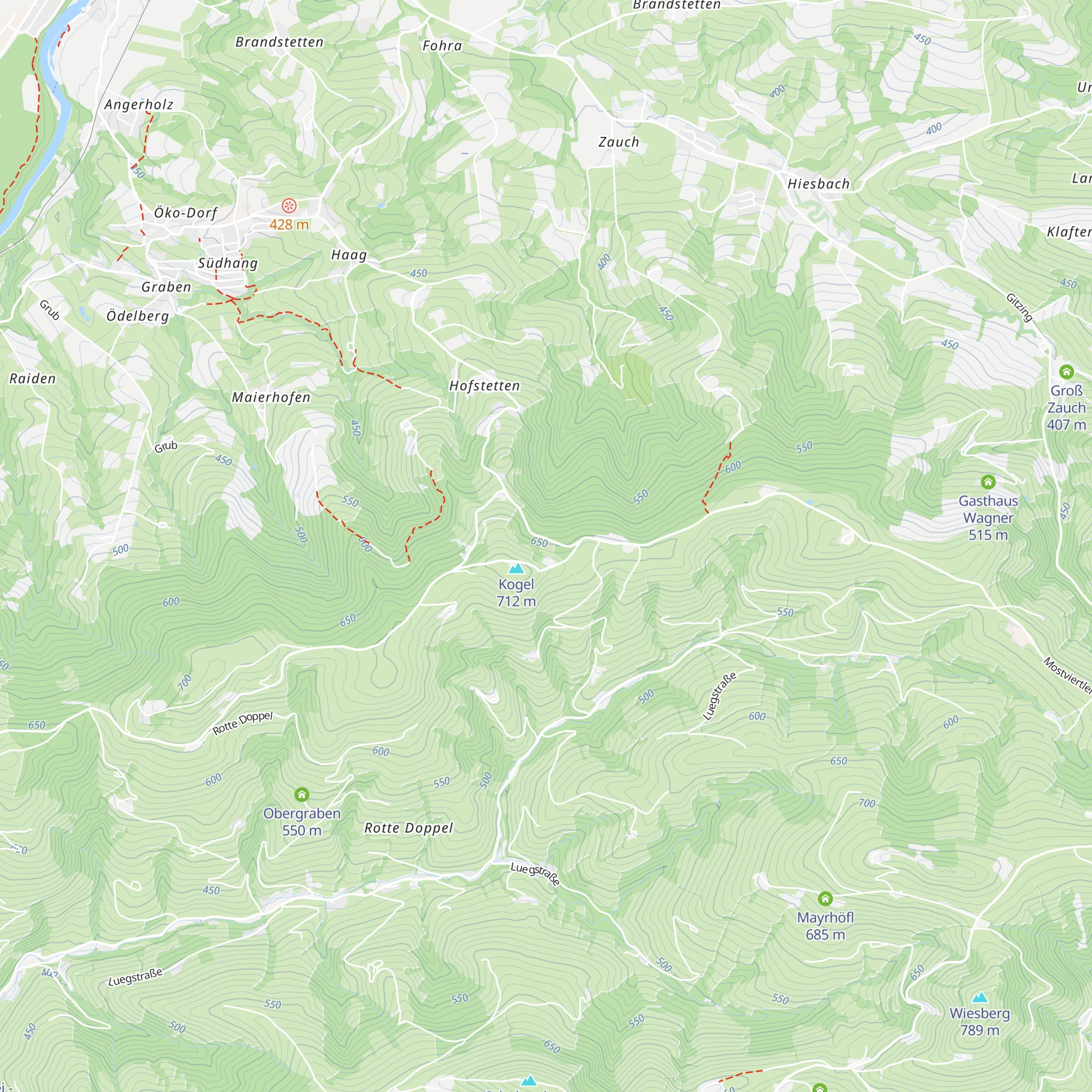 Waldesruh map