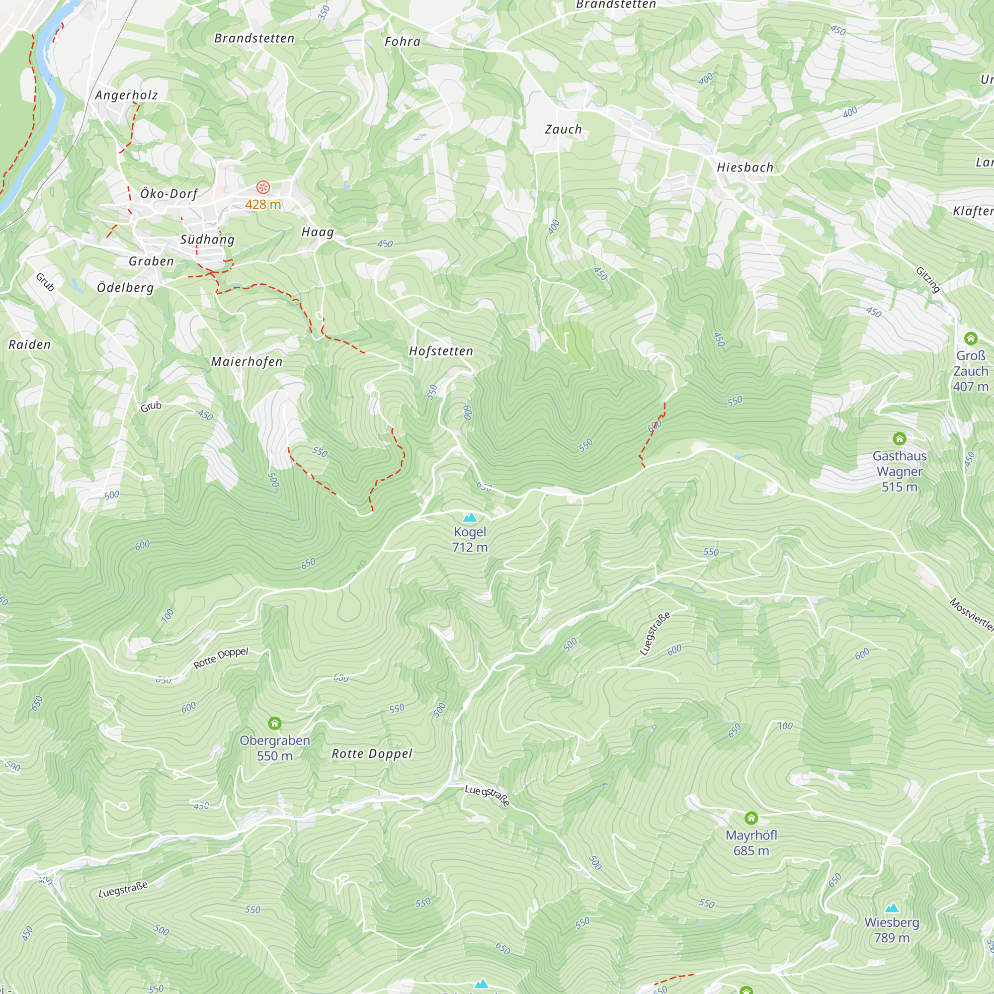 Waldesruh map