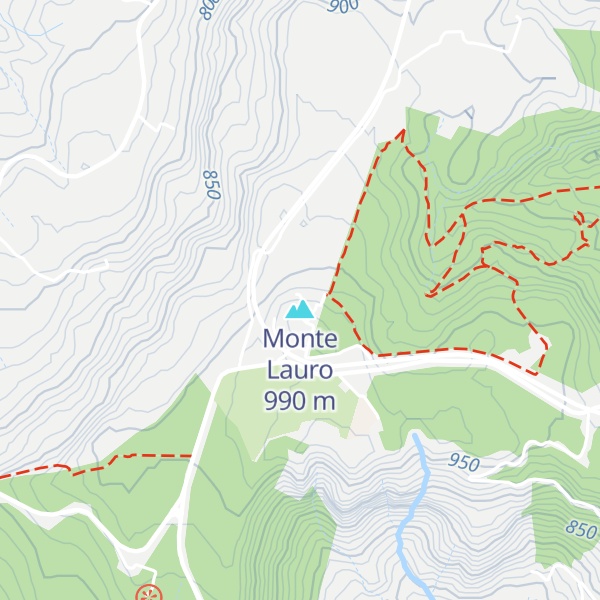 Map of Monti Iblei