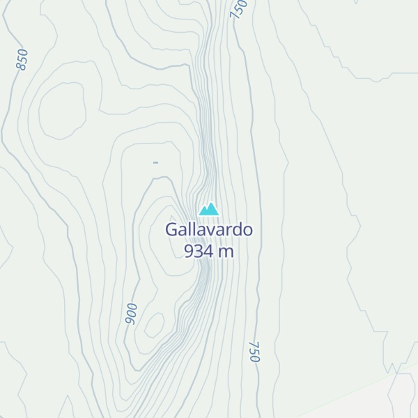 Map of Gallavardo