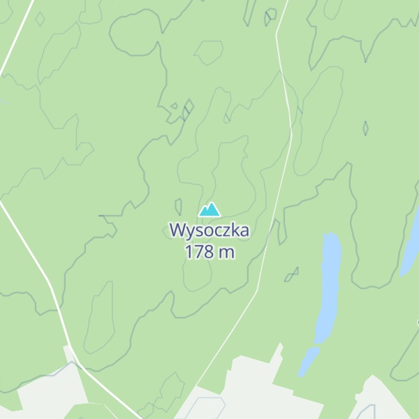 Map of Wysoczka