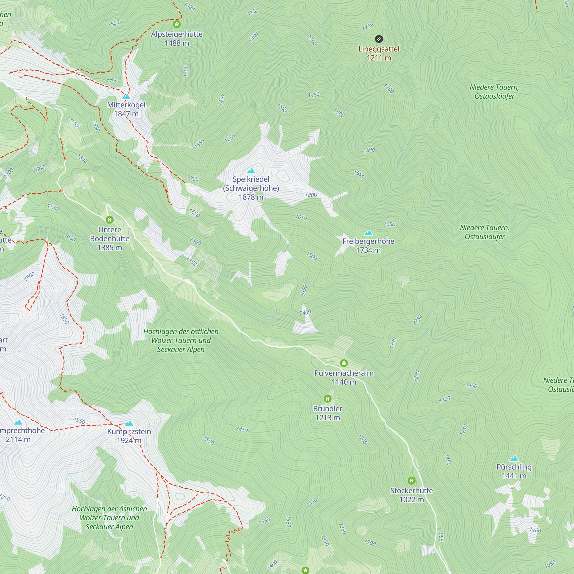 Schwaigerhütte map